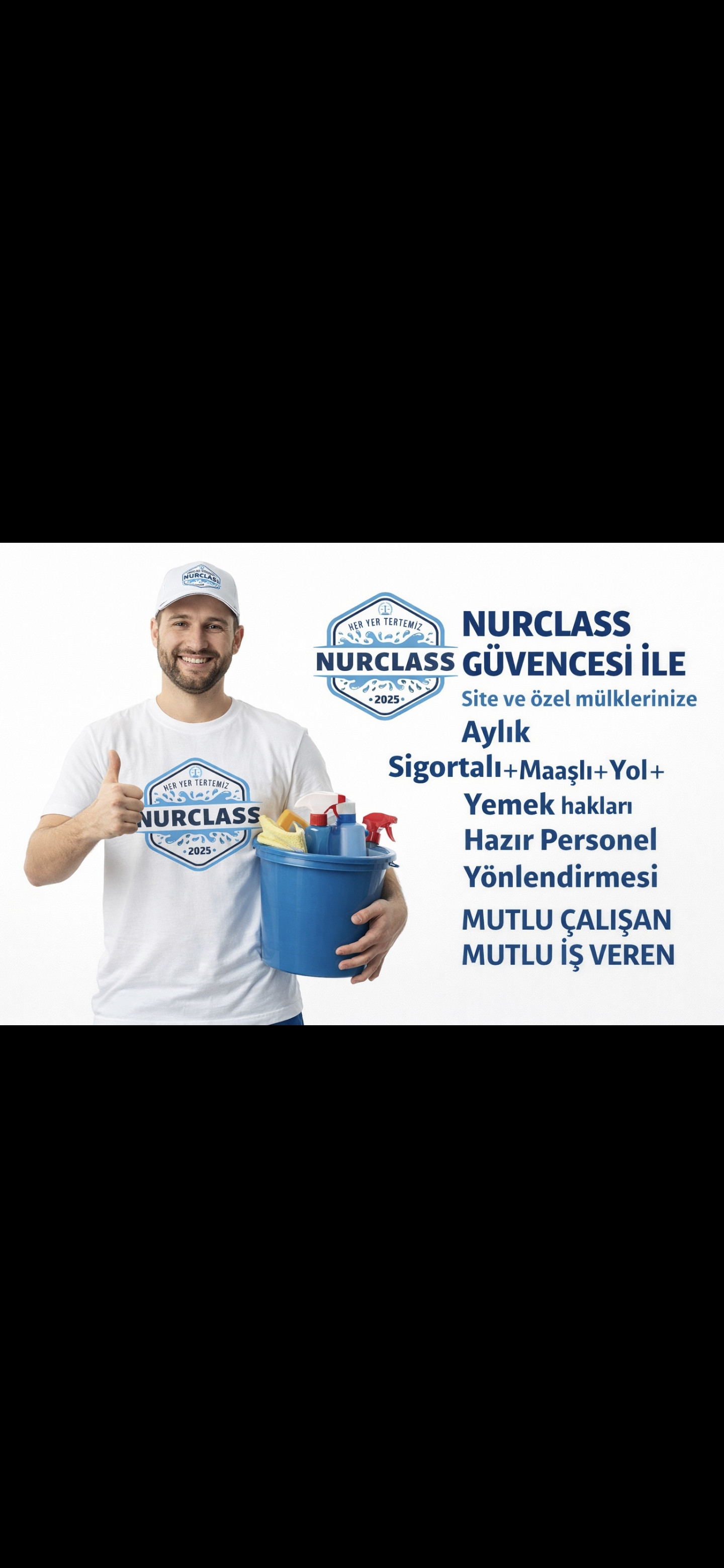 Ofis - Büro - Klinik Temizlik Personeli