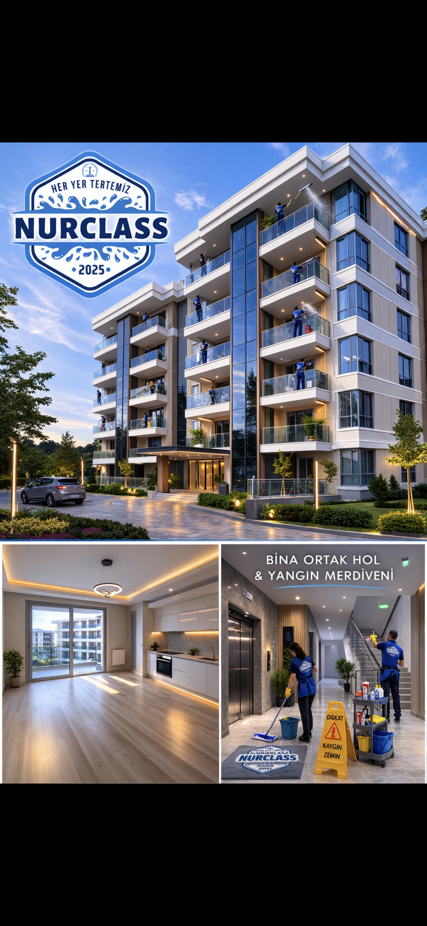 Sıfır Bina Komple Temizlik