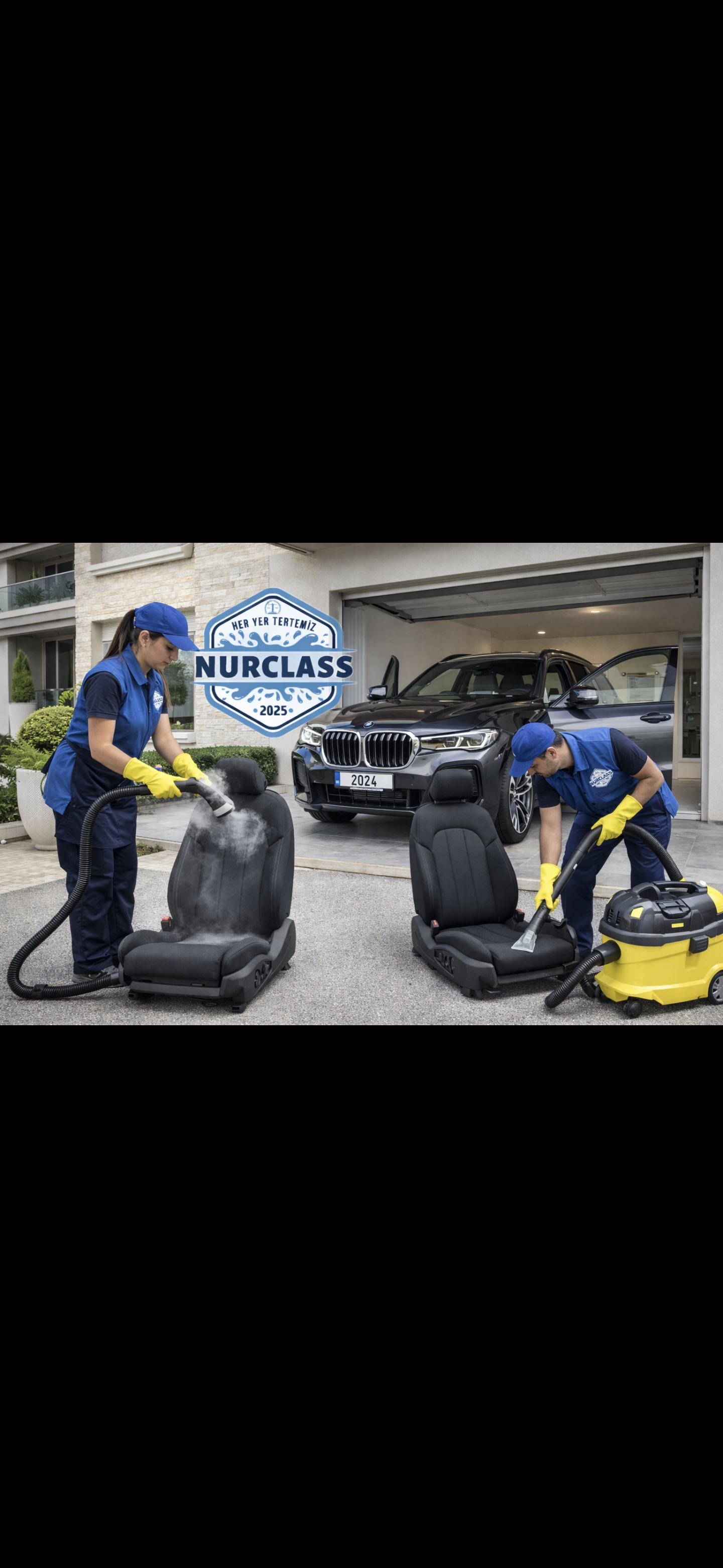 Yerinde Buharlı Araç Koltuk Yıkama 